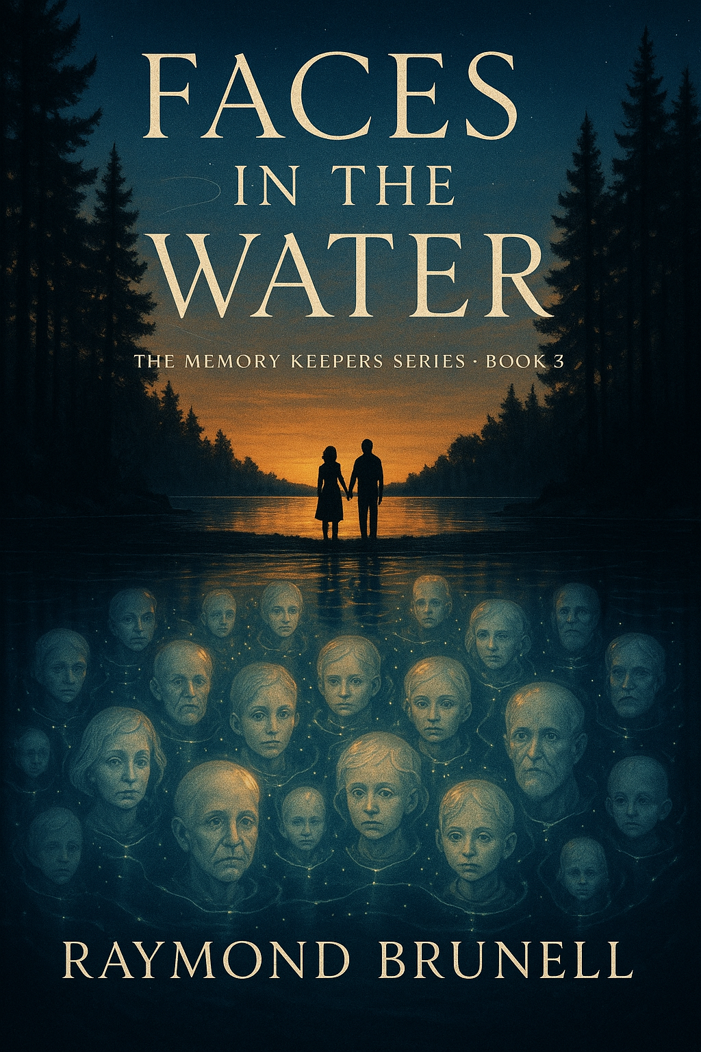 Faces in the Water by Raymond Brunell — book cover
