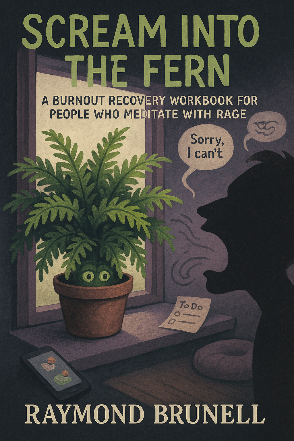 Scream Into The Fern by Raymond Brunell — book cover