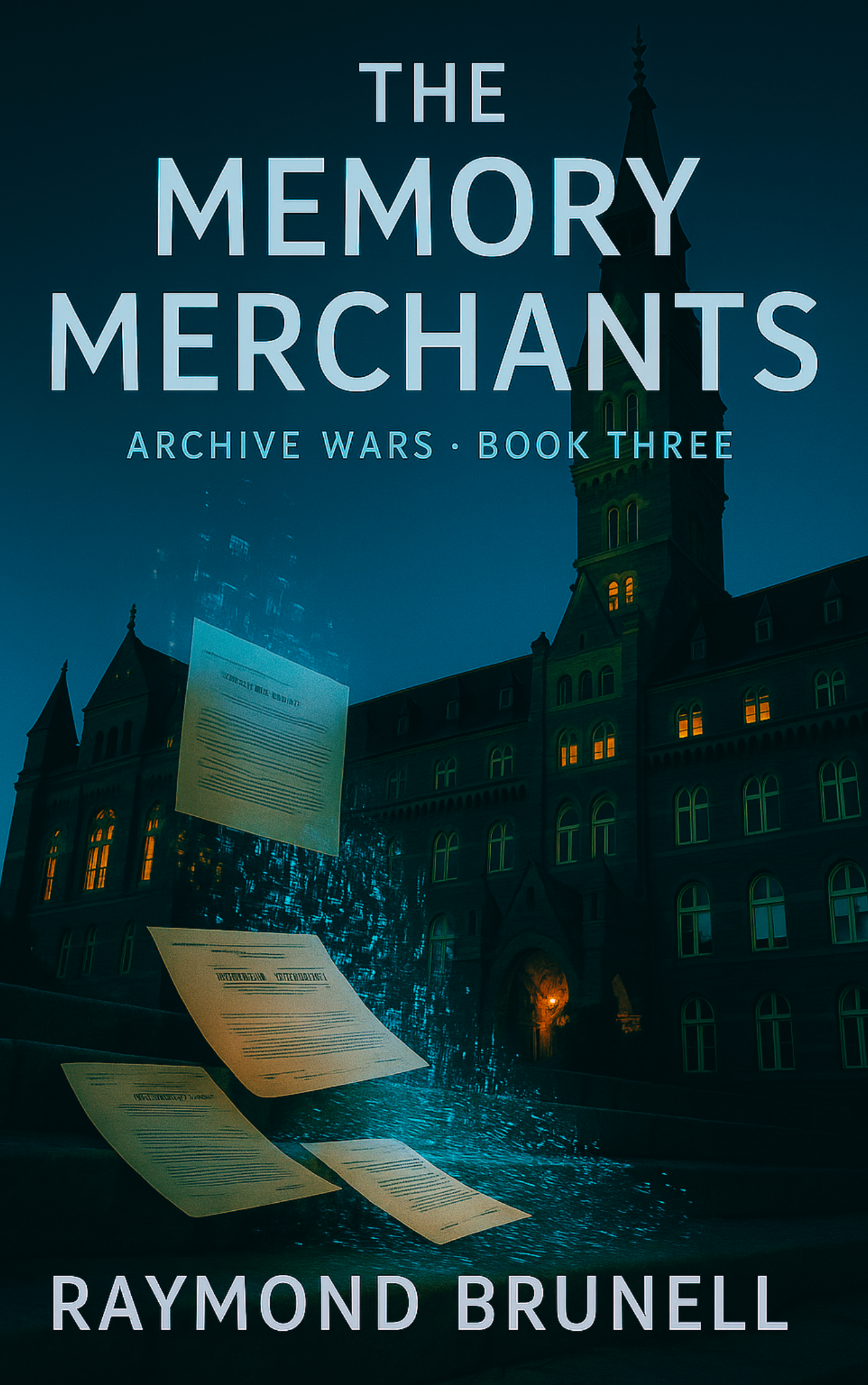 The Memory Merchants by Raymond Brunell — book cover